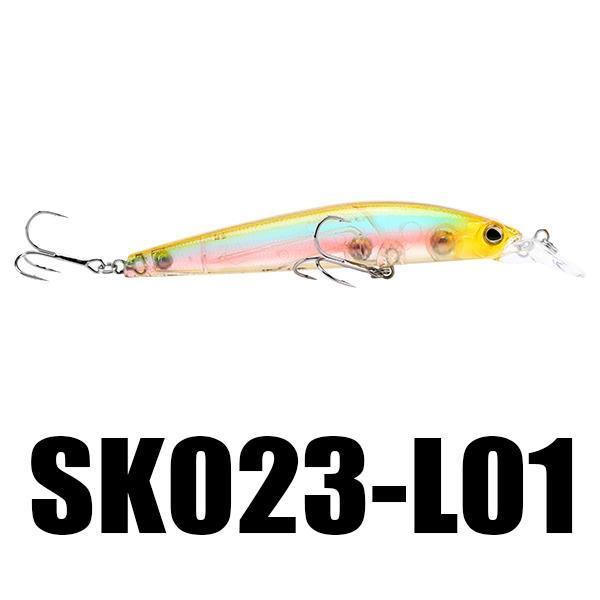 shopping ציוד דיג וציד SeaKnight SK023 1PC 22.5g 125mm 0-1.5M Depth Fishing Lure Minnow Swimbait Lure BBK Hooks