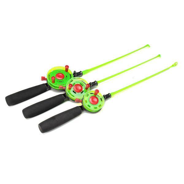 shopping ציוד דיג וציד 49/50/51CM Mini Ice Fishing Rod With Fishing Reels Fishing Rod Reel Combo