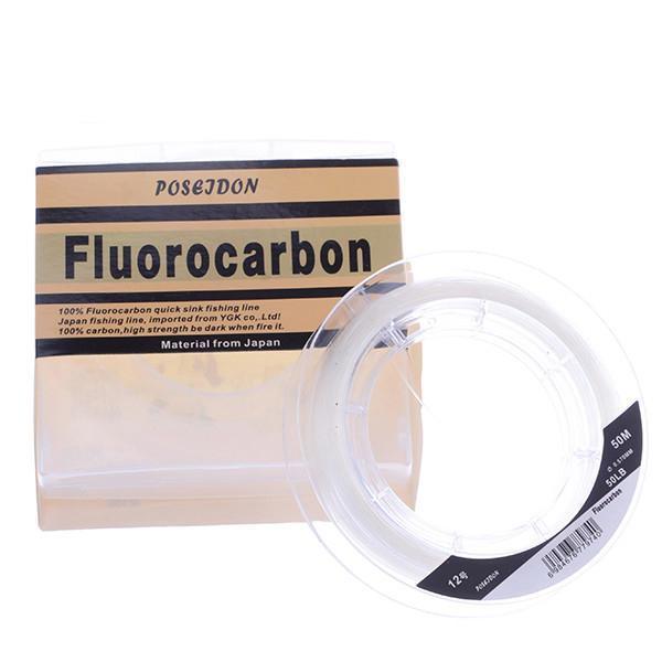 shopping ציוד דיג וציד Seaknight SK16 50m Tri-Poseidon Brand Fluorocarbon Fishing Line Monofilament Wire
