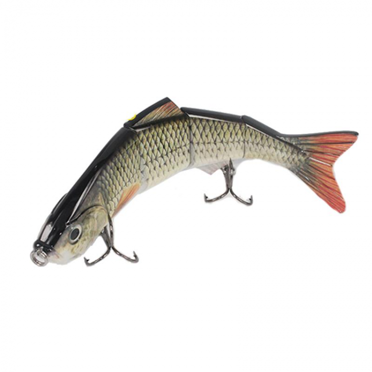 shopping ציוד דיג וציד ZANLURE 4 Segments Hard Crankbaits Lure Large Sea Fishing Submerged S Swim Posture Bait 25.5CM 135G