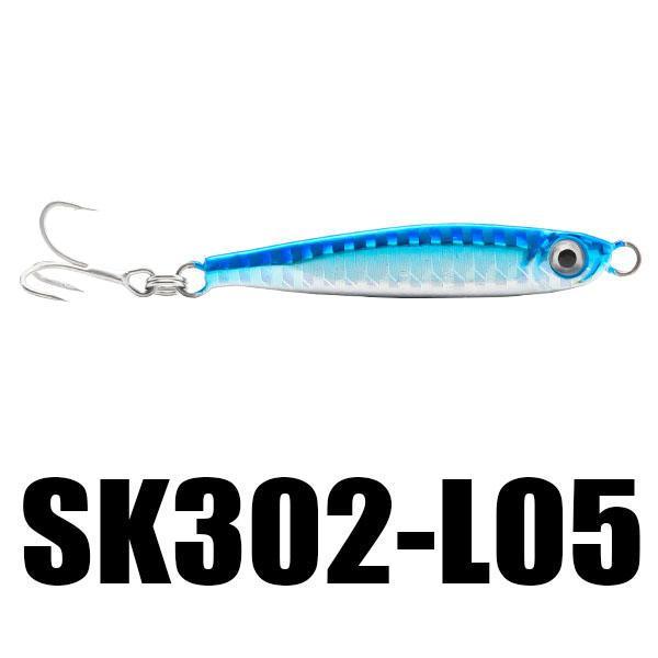 shopping ציוד דיג וציד SeaKnight SK302 1PC 21g 65mm Jigging Fishing Lure Metal Sinking Spoon Fishing Baits 3D Eyes