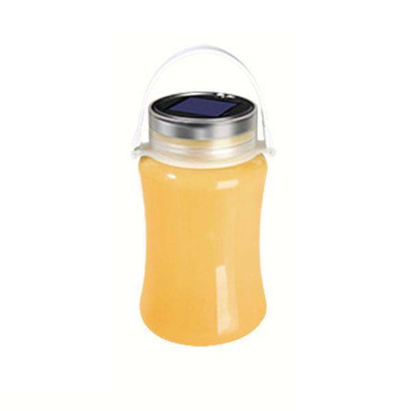 shopping ציוד דיג וציד Outdoor Fishing Folding Solar Light IPX7 Waterproof Powered LED Lantern Silicone Bottle