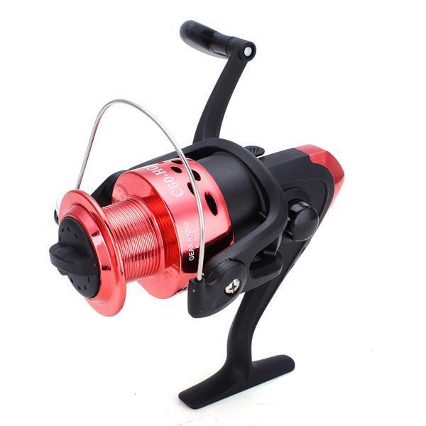 shopping ציוד דיג וציד Anti-reverse Spinning Fishing Reels 5.2:1 Right Hand/Left Hand C40/60