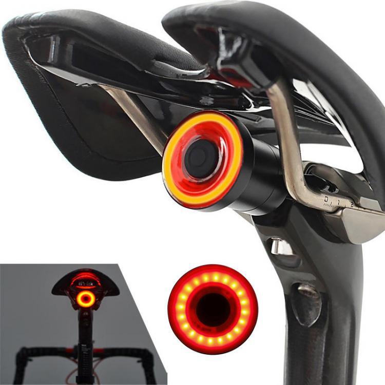 shopping אופניים, קורקינט וציוד רכיבה XANES STL07 Smart Bike Tail Light Brake Sensing USB Rechargeable IPX6 Waterproof Rear Light