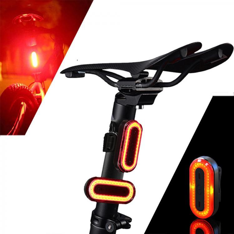 shopping אופניים, קורקינט וציוד רכיבה XANES STL03 100LM IPX8 Memory Mode Bicycle Taillight 6 Modes Warning LED USB Charging 360&deg; Rotation Bike Light