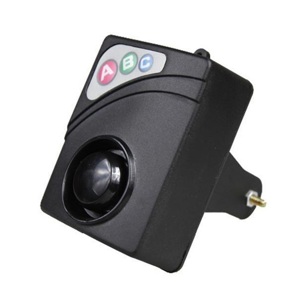 shopping אופניים, קורקינט וציוד רכיבה Bike Motor Bike Bicycle Security Sound Steal Lock Alarm