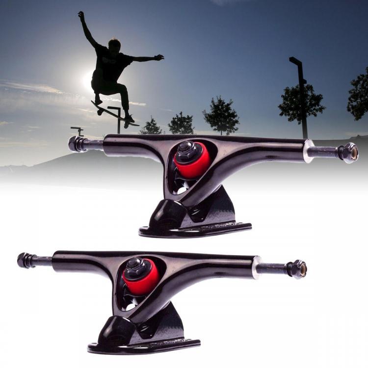 shopping אופניים, קורקינט וציוד רכיבה 1 Pair 180mm 7'' 43 Degree Longboard Trucks Electric Skateboard Hanger Parts