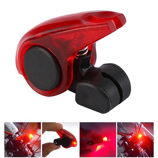 shopping אופניים, קורקינט וציוד רכיבה XANES BL01 Mini Bicycle Brake Lights Safety Warning Cycling Lamp Lights Suitable for V Brakes Automatic Control