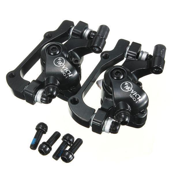 shopping אופניים, קורקינט וציוד רכיבה MTB Novich Cycling Bicycle Bike Mechanical Disc Brake Front &amp; Rear Sintered