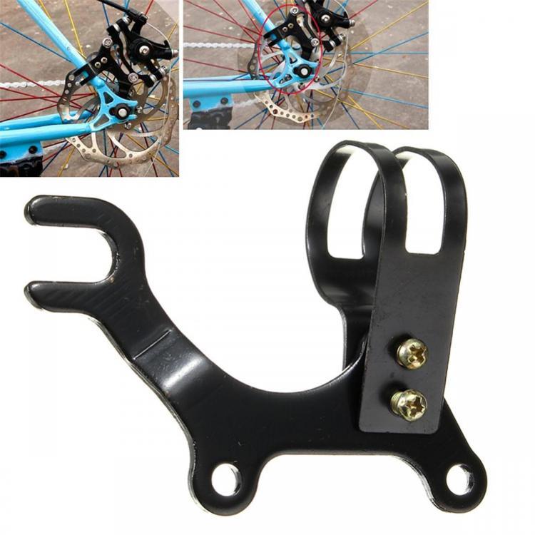 shopping אופניים, קורקינט וציוד רכיבה Bike Disc Brake Bracket Frame Adaptor for 160mm Rotor Bicycle Components