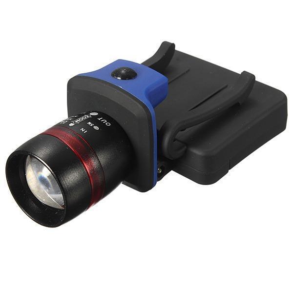 shopping אופניים, קורקינט וציוד רכיבה Hiking Fishing Q5 LED Zoomable Cap Light HeadLamp Headlight Torch