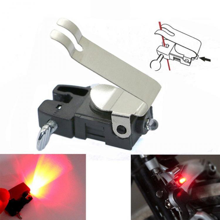 shopping אופניים, קורקינט וציוד רכיבה Mini Travel Wheel Spokes Bike Brake Light Mountain Road Bicycle Led Light Real Cycling Accessories