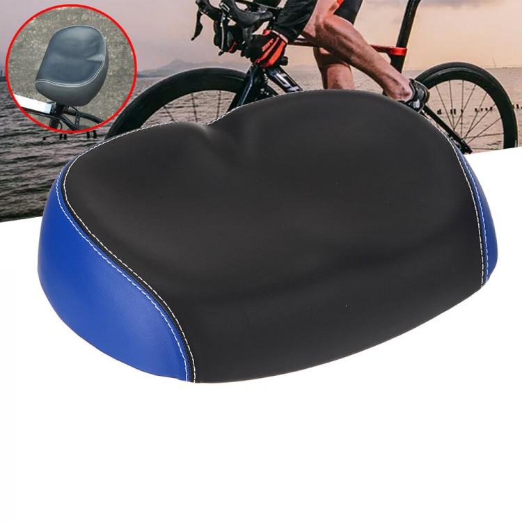 shopping אופניים, קורקינט וציוד רכיבה PU Leather Bike Saddle Comfort Wide Breathable Bicycle Seats Sporty Soft Bike Cushion Outdoor Cycling