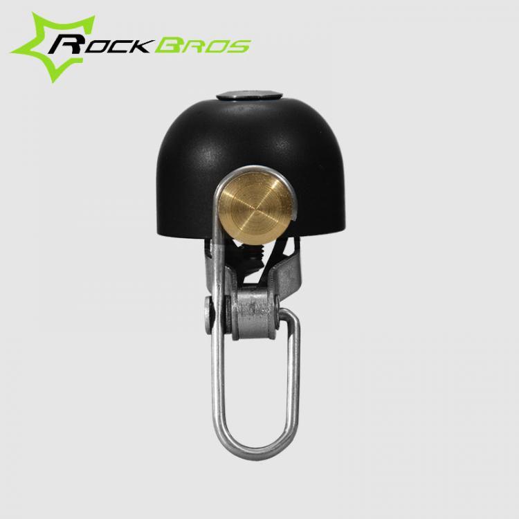 shopping אופניים, קורקינט וציוד רכיבה ROCKBROS Vintage Bicycle Bell Stainless Bell Bike Cycling Horns Handlebar Bell  Bicycle Accessories