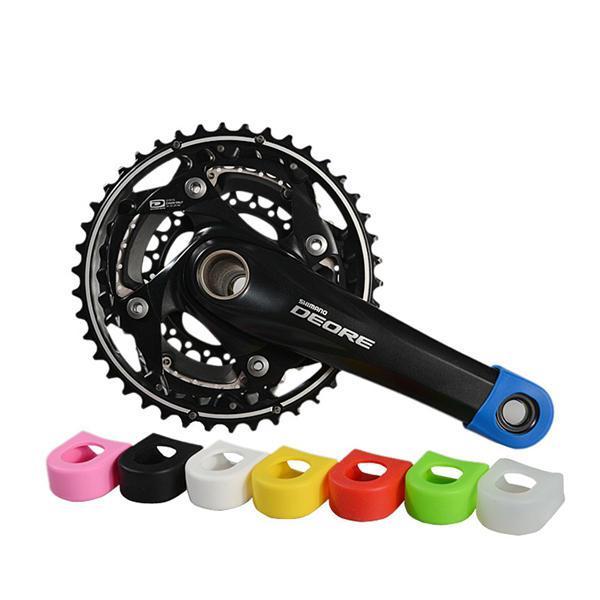 shopping אופניים, קורקינט וציוד רכיבה ROCKBROS Bike Crank Protector Crankset Fixed Gear Bicycle Crank Set Protective Cover Case