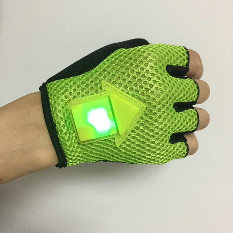 shopping אופניים, קורקינט וציוד רכיבה BIKIGHT Gravity Sensor Turn Signal Bike Gloves LED Light Automatic Induction Warning for Cycling Running