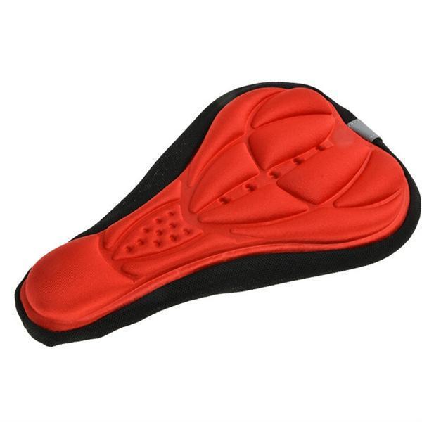 shopping אופניים, קורקינט וציוד רכיבה Bicycle Saddle Cover Bike Seat Cushion 3D Silicone Lycra Nylon Gel Pad