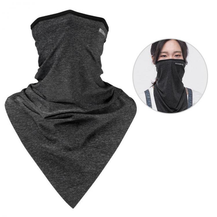 shopping אופניים, קורקינט וציוד רכיבה ROCKBROS Cycling Face Mask Outdoor Sports Scarf Bandana Bicycle Equipment Headgear Ride Neck Bike Triangle Headband Scarf