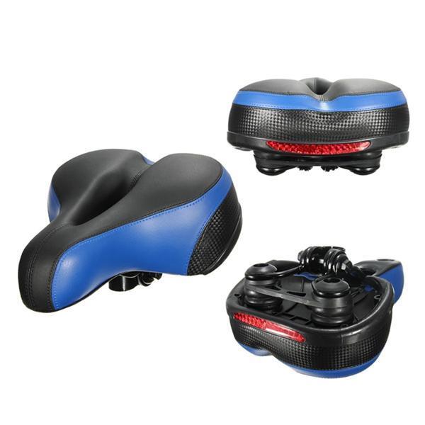 shopping אופניים, קורקינט וציוד רכיבה Wide Big Bum Road MTB Bike Saddle Bike Bicycle Seat Cushion Shockproof And Reflector