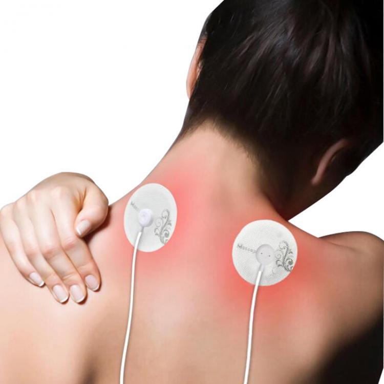 shopping כושר KALOAD 8cm Electrode Patches For Mini Neck Back Muscle Massager Stimulator Massager Accessories
