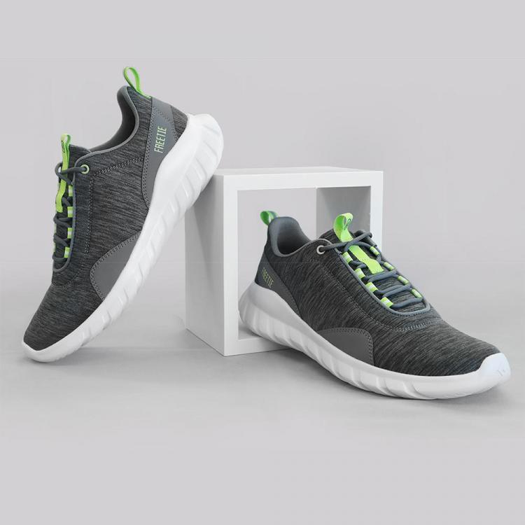 shopping כושר FREETIE Men Sneakers Ultralight Breathable Soft Sport Running Shoes Grey Green Warmth Thicken Winter Shoes From Xiaomi Youpin