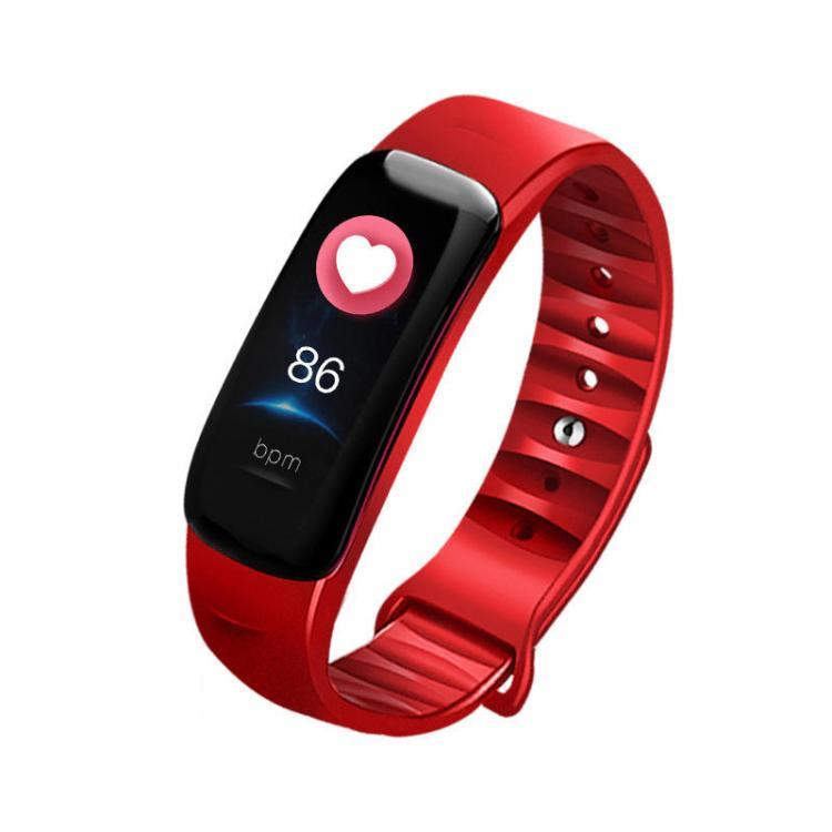 shopping כושר XANES&reg; C1S 0.96inch IPS Color Screen IP67 Waterproof Smart Watch Heart Rate Blood Oxygen Monitor Fitness Exercise Sports B