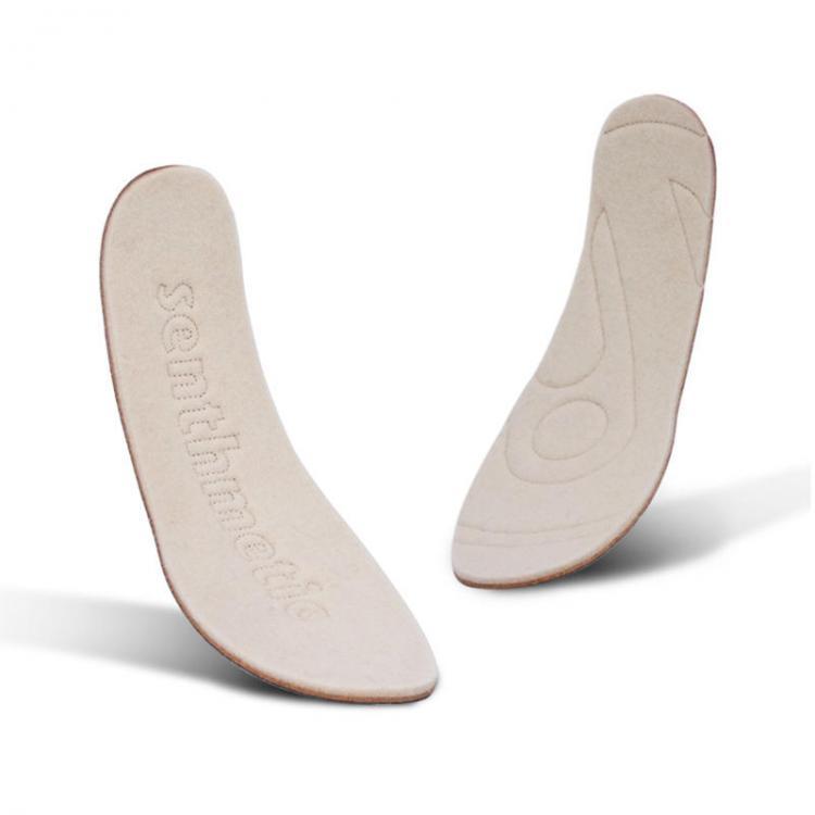 shopping כושר 2 Pair Senthmethc Wool Felt Cork Sport Insoles Ultralight Breathable Winter Warmth Insoles For Casual Sports Shoes Sneakers From X