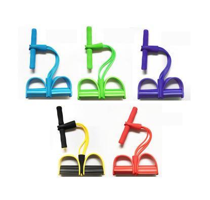 shopping כושר BULEX Foot Pull Rope Rubber Tension Belt Machine Abdominal Product Gym Equipment Exercise Tools