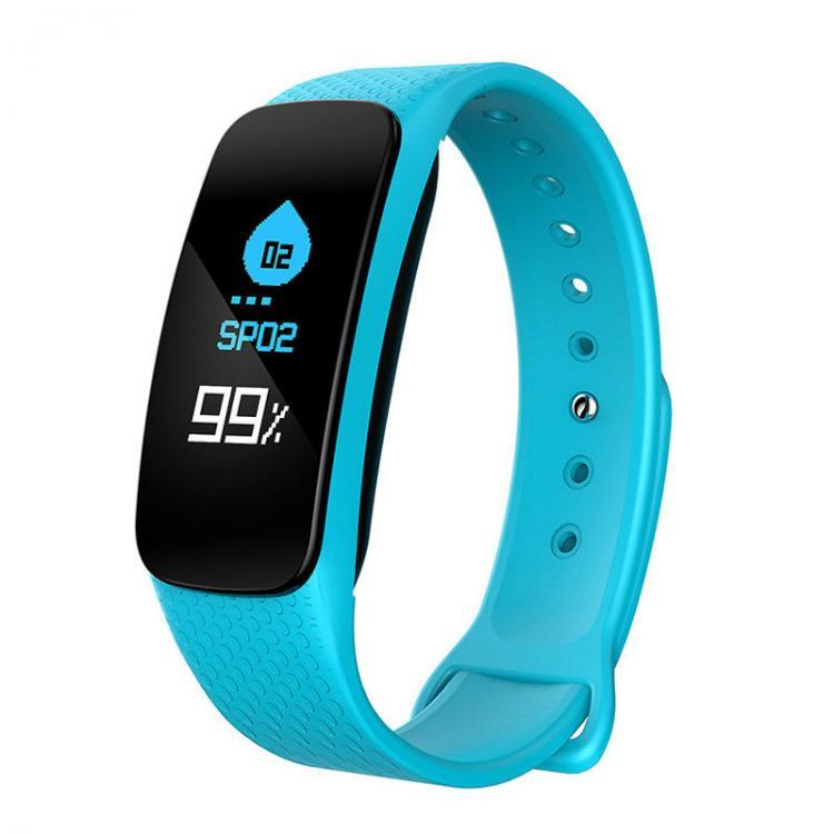 shopping כושר XANES L6 0.96'' Color Screen IP67 Waterproof Smart Bracelet Heart Rate Blood Pressure Monitor Smart Watch