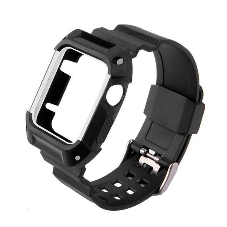 shopping כושר KALOAD 38/42mm Width TPU iWatch Replacement Strap Band Shock-proof Protective Case For Apple Watch 1/2/3