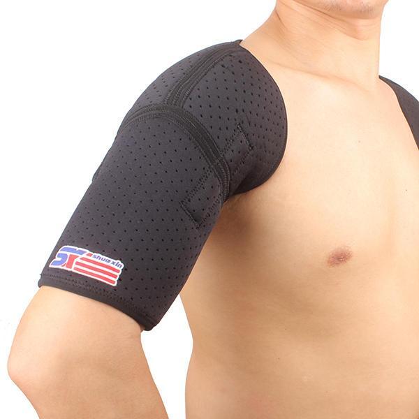 shopping כושר ShuoXin SX640 Sports Magnetic Double Shoulder Brace Support Strap Wrap Belt Band Pad