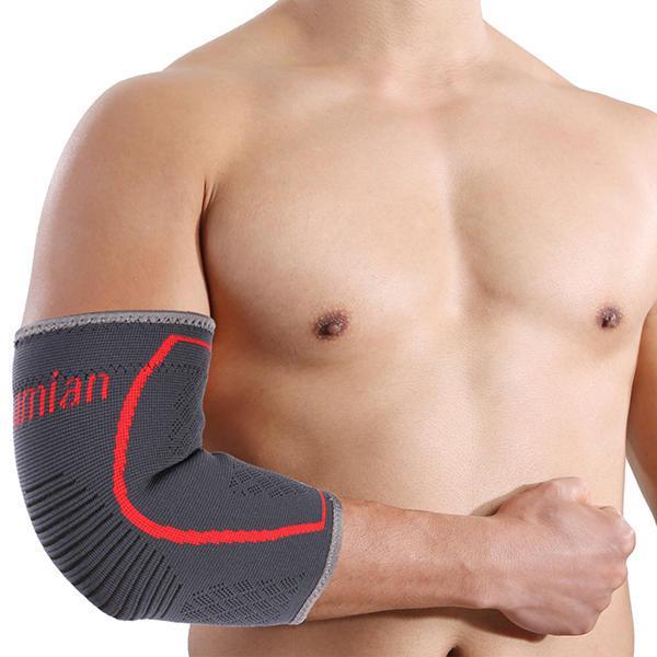 shopping כושר Mumian A29 Silica Gel Non-slip Design Sports Elbow Sleeve Brace - 1PC