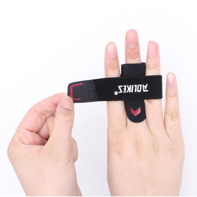 shopping כושר AOLIKES 1PC Breathable Finger Bandage Sports Volleyball Basketball Finger Support Fitness Protective Gear