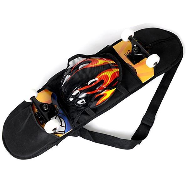 shopping סקייטבורד וספורט בחוץ Skateboard Carrying Bag Backpack Straps Rucksack with Mesh 81*21cm