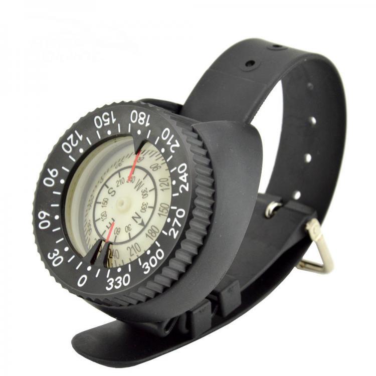 shopping סקייטבורד וספורט בחוץ KEEP DIVING CP-991 50M Underwater Waterproof Luminous Diving Compass Wristband Compass Water Sports Equipment