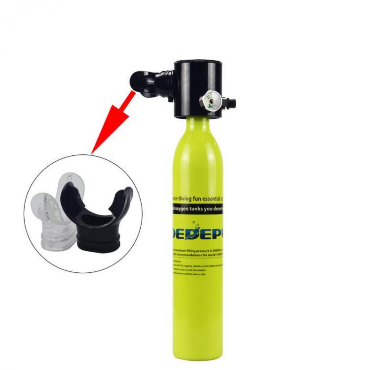 shopping סקייטבורד וספורט בחוץ DEDEPU 1 Pcs Oxygen Tank Silicone Nozzle Gas Tank Accessories Diving Air Tank Set Pump