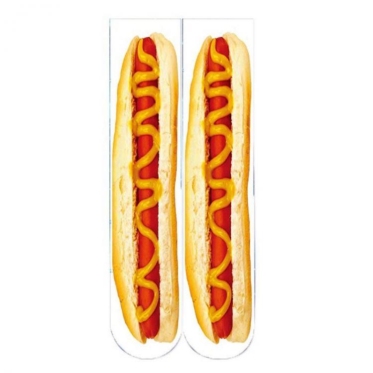 shopping סקייטבורד וספורט בחוץ 1Pair 3D Print Sock Adult Thicken Double Sided Crew Long Socks Soft Casual Cute Cotton Socks Cosplay Tube Socks