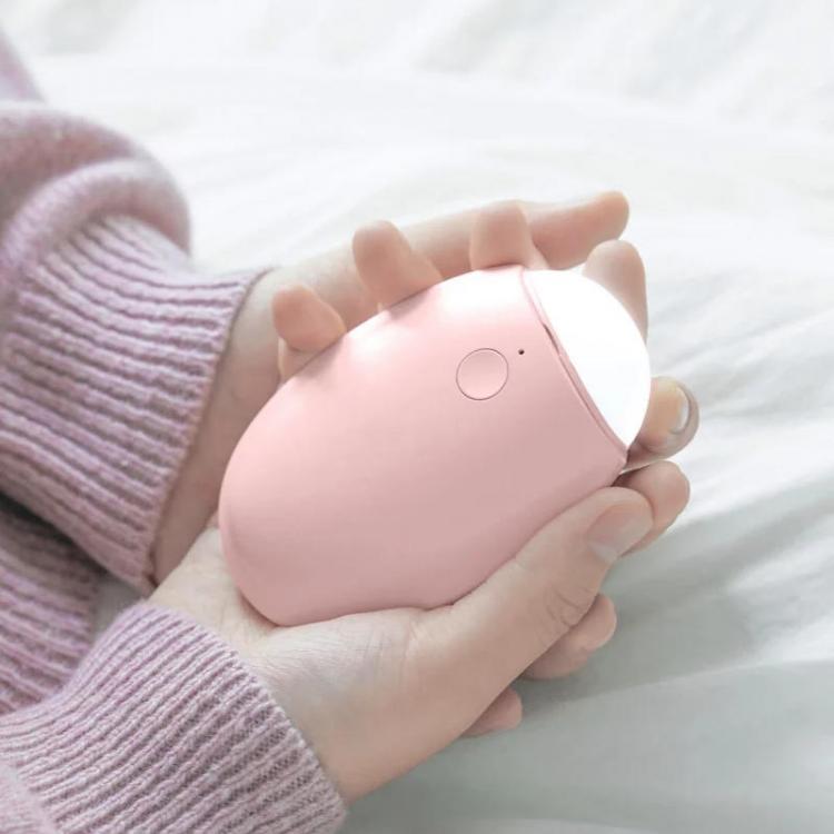 shopping מזוודות וציוד לטיולים ארוכים SOLOVE 3 In 1 Hand Wamer USB Rechargeable Mini Heater 3600mAh Power Bank LED Night Light from Xiaomi Youpin