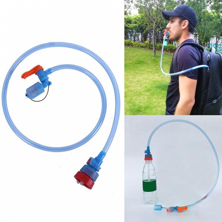 shopping מזוודות וציוד לטיולים ארוכים IPRee&reg; Outdoor Hydration Bag Bladder Water Tube Converter Drinking Straw Suction Nozzle Mouth Piece