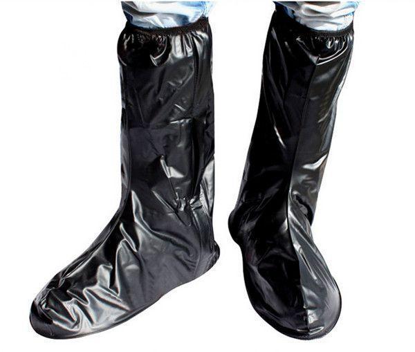 shopping מזוודות וציוד לטיולים ארוכים Waterproof Non-slip Rain Boot Cover Cycling Riding Bike Shoes M-XXL