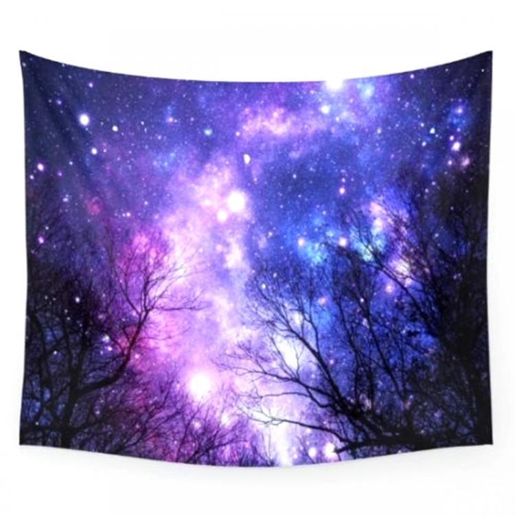 shopping מזוודות וציוד לטיולים ארוכים IPRee&trade; 150x130CM Outdoor Travel Beach Towel Mat Vintage Galaxy Indian Mandala Tapestry