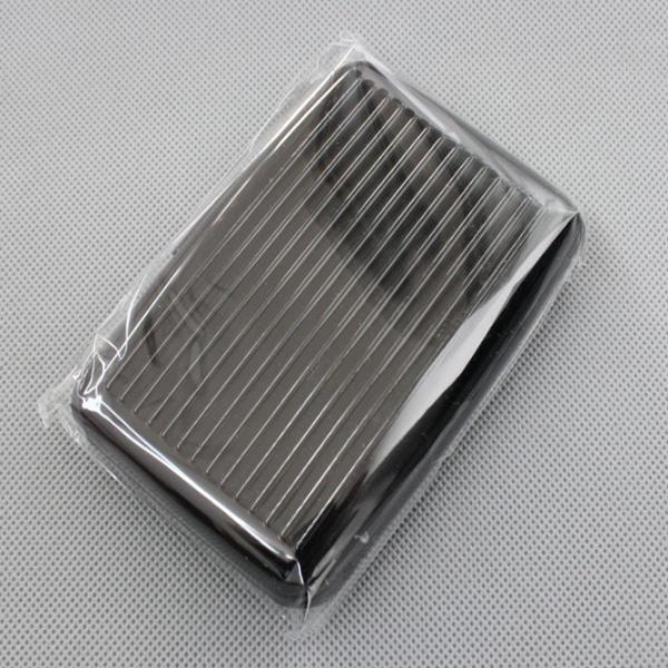 shopping מזוודות וציוד לטיולים ארוכים IPRee&reg; Aluminum Alloy Card Holder Antimagnetic Credit Card Case Portable ID Card Storage Box