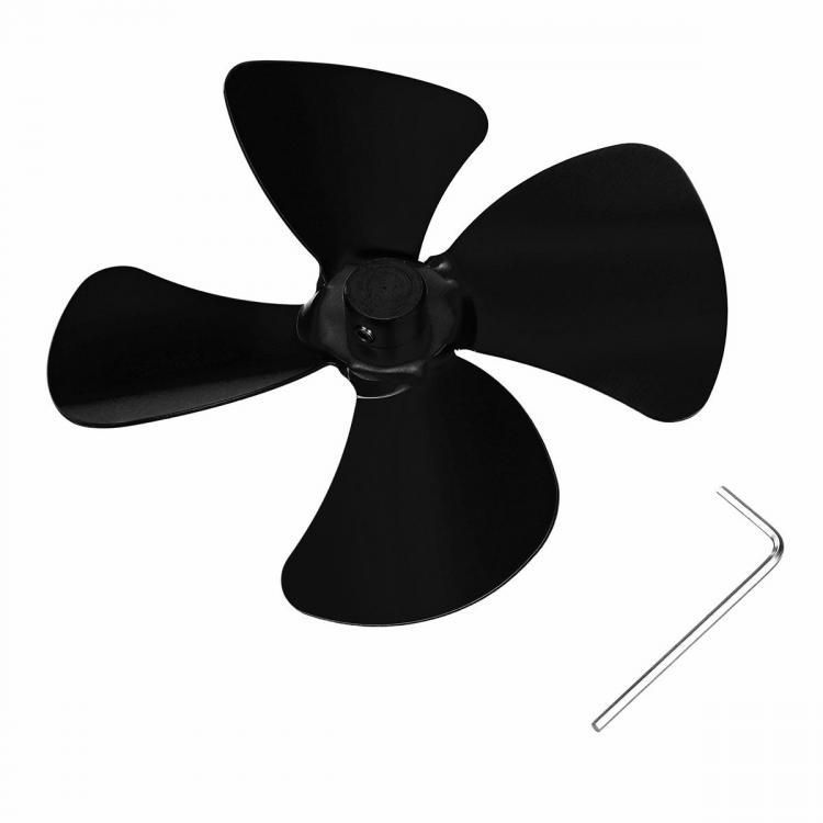 shopping מזוודות וציוד לטיולים ארוכים Multiple Colour Aluminum Alloy Quiet 4 Blade Fan Stove Fan Fireplace Fan Outdoor Fan