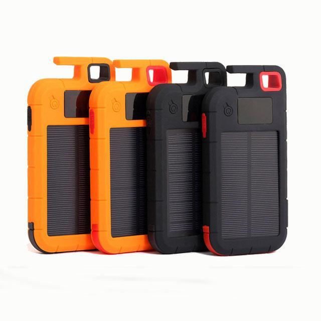 shopping מזוודות וציוד לטיולים ארוכים Xmund XD-SC1 8000mah Solar Power Bank Camping Emergency LED Light Waterproof Battery Charger Compatible with Most Of Smart Phone