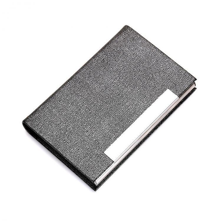 shopping מזוודות וציוד לטיולים ארוכים IPRee&reg; Stainless Steel Card Holder Credit Card Case Portable ID Card Storage Box Business Travel