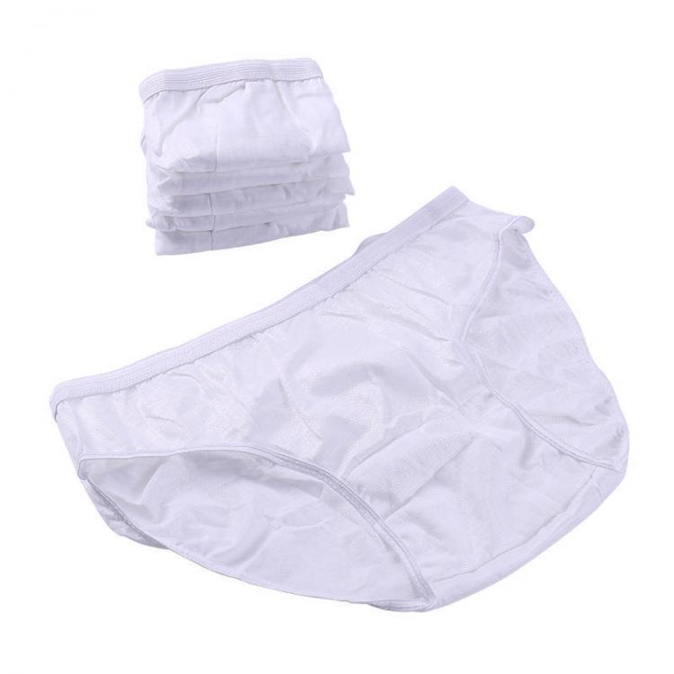 shopping מזוודות וציוד לטיולים ארוכים IPRee&reg; 6Pcs/Set Portable Men Non-woven Cotton Disposable Underwear Outdoor Travel