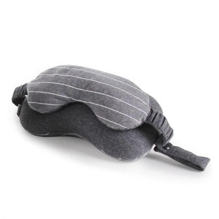 shopping מזוודות וציוד לטיולים ארוכים IPRee&reg; 2-in-1 Sleeping Eye Mask Eyeshade Cover Shade U-shaped Travel Office Neck Support Pillow