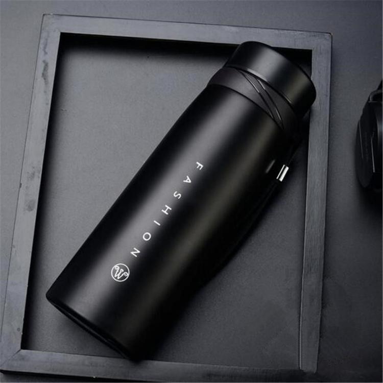 shopping מזוודות וציוד לטיולים ארוכים 650/900ml Stainless Steel Vacuum Flask Water Bottle Thermo Coffee Travel Mug Cup