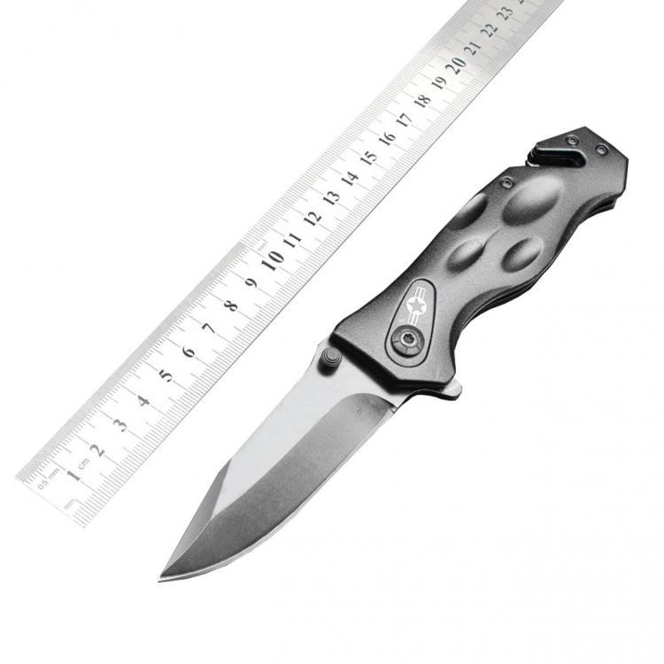 shopping ציוד טיפוס LAOTIE 205mm 7CR17MOV Honeycomb Handle Multi-functional Outdoor Survival Portable Folding Knife