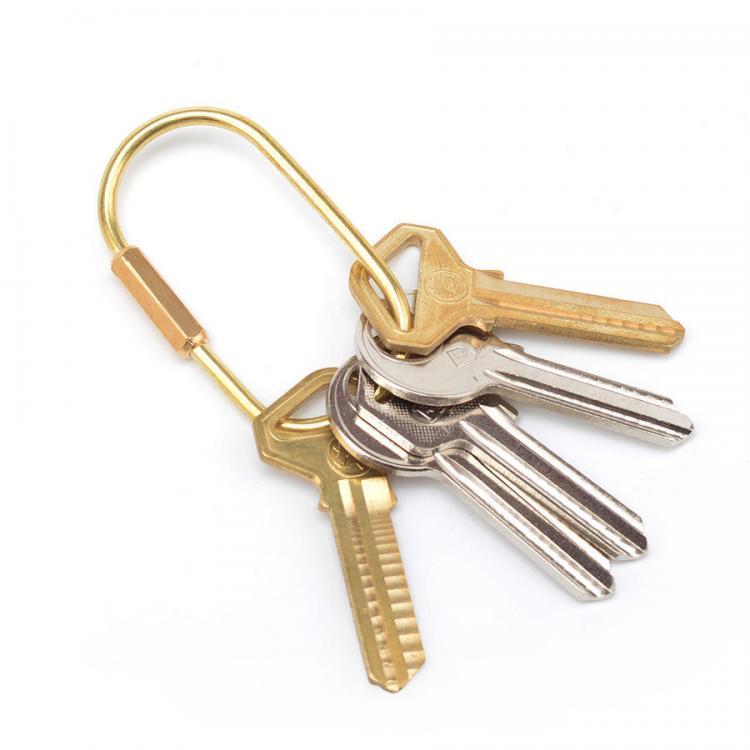 shopping ציוד טיפוס Outdoor Hiking HandmadeBrass Equitment Golden Key Pendant